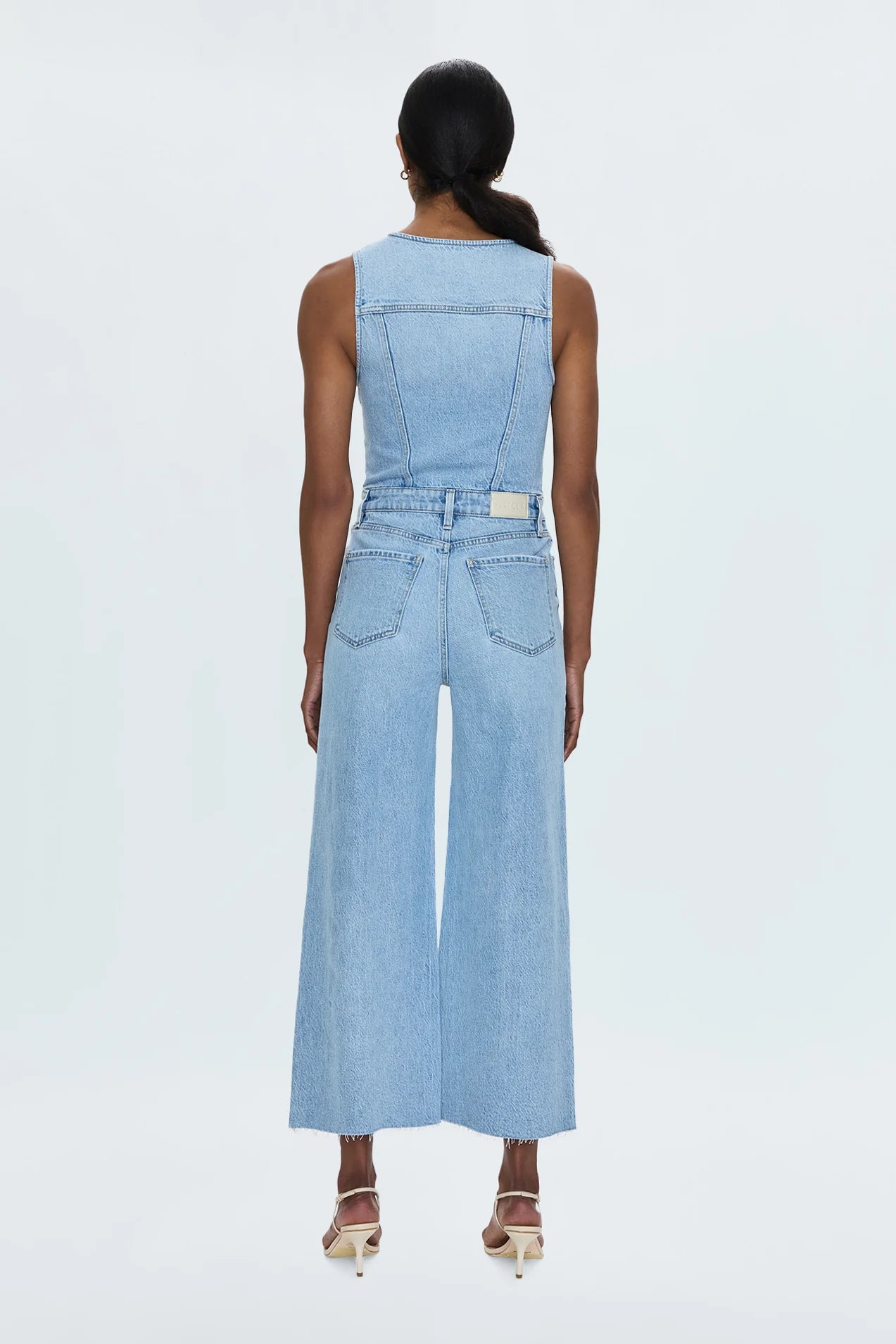 Aria Fitted Vest Jumpsuit