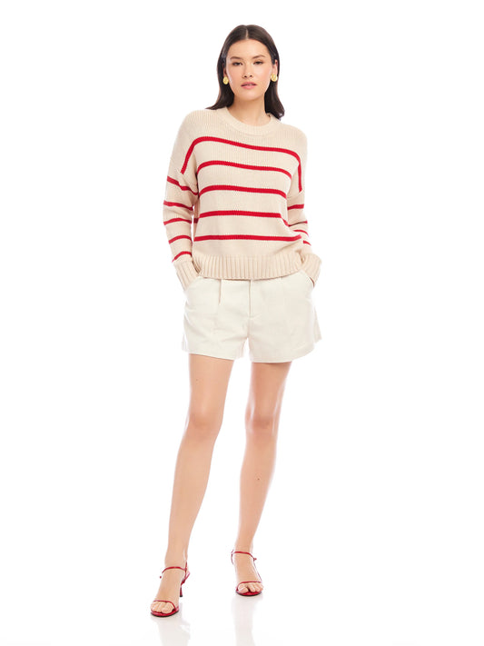Red Stripe Sweater