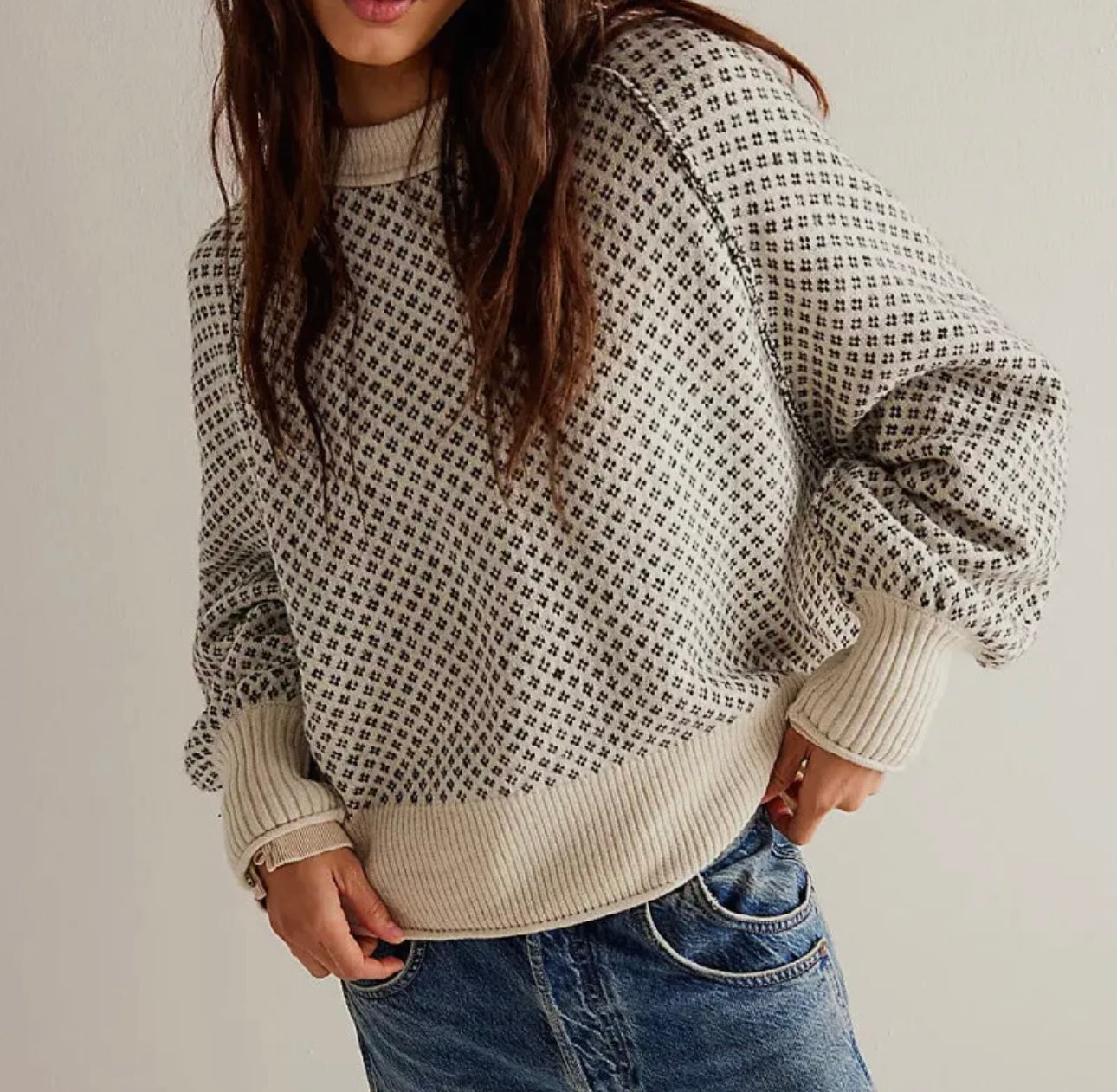 Jacquard Sweater