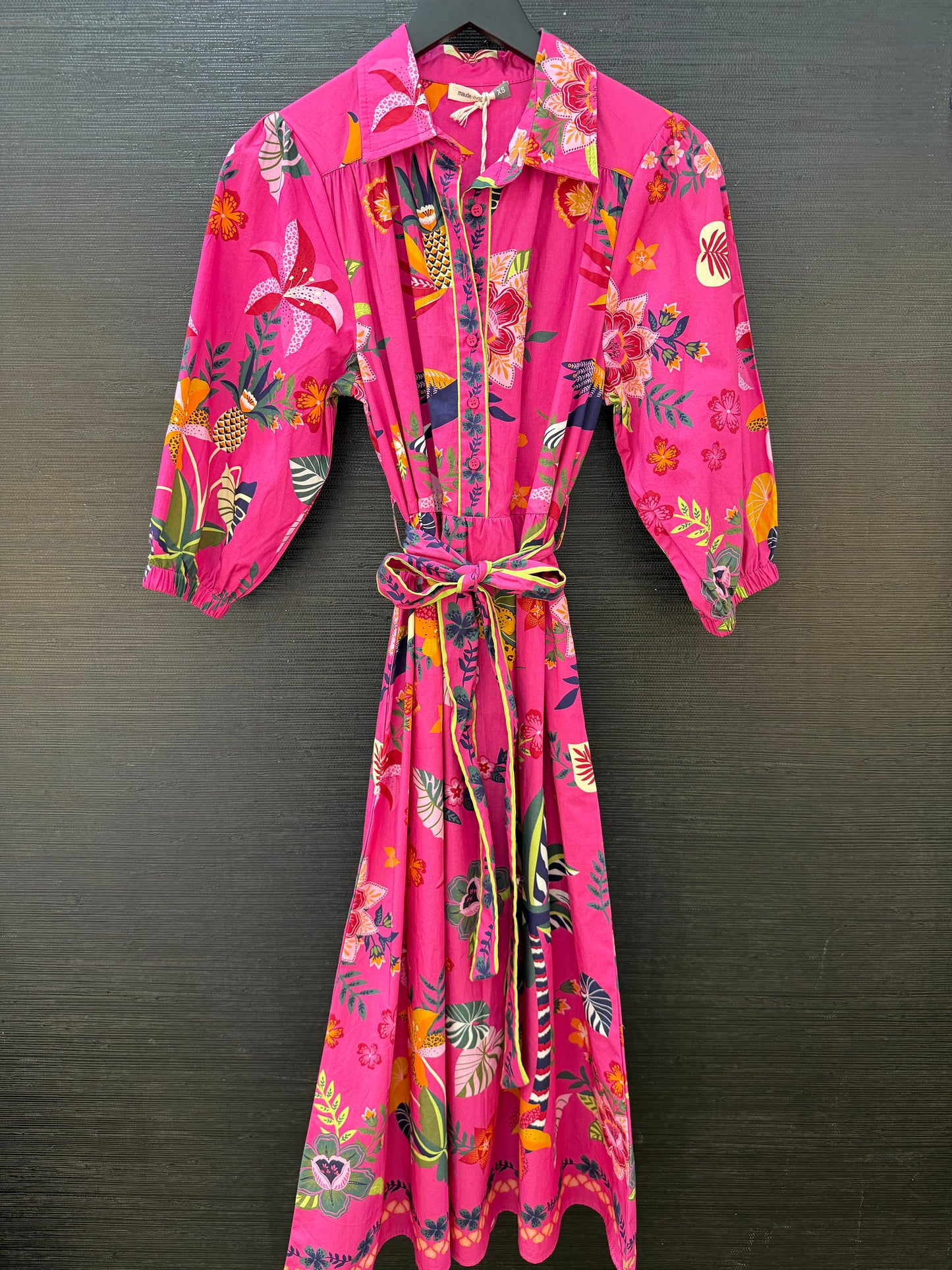 Raspberry Remi Dress