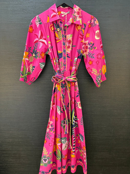Raspberry Remi Dress