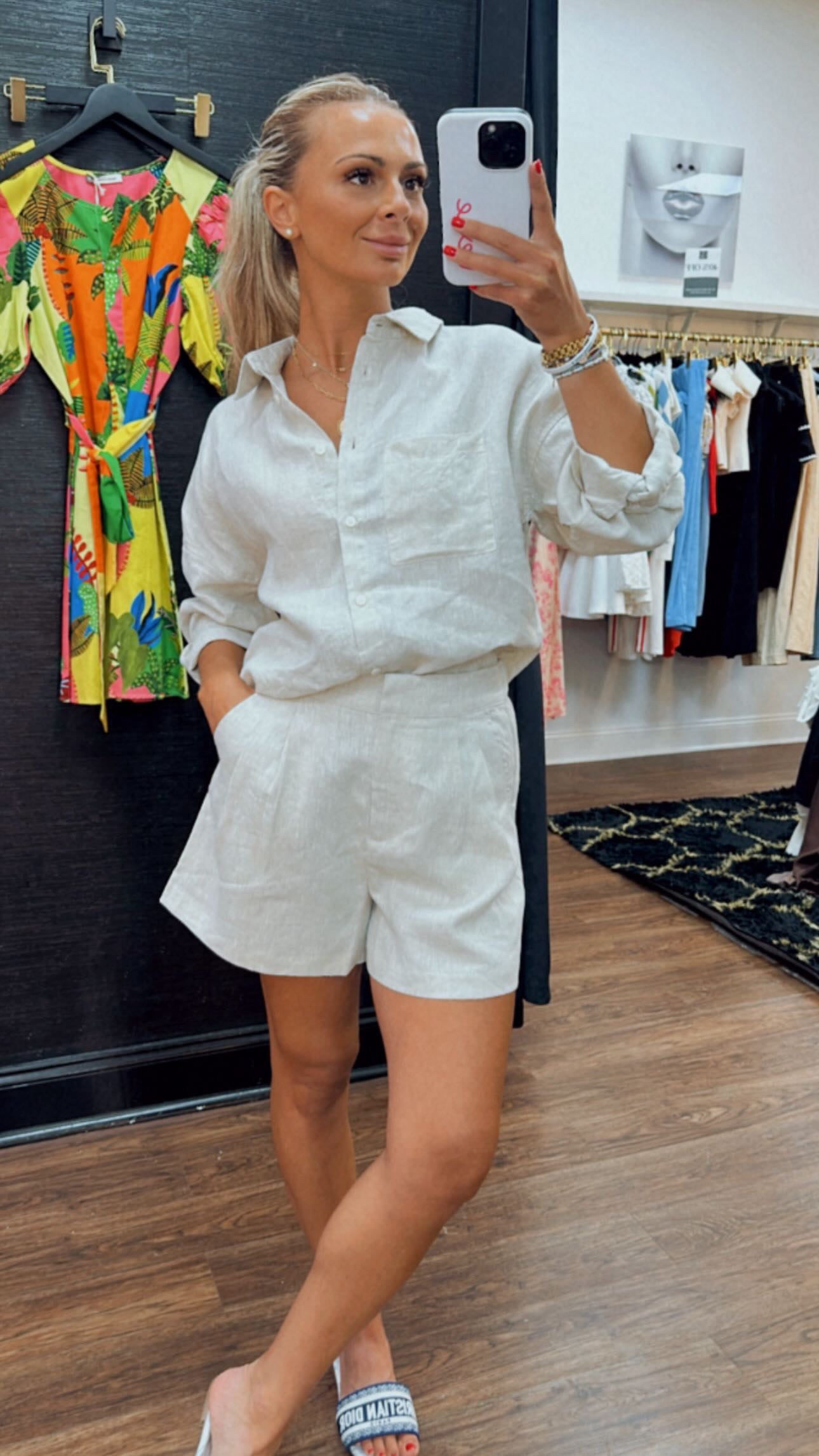 Thilda Linen Short