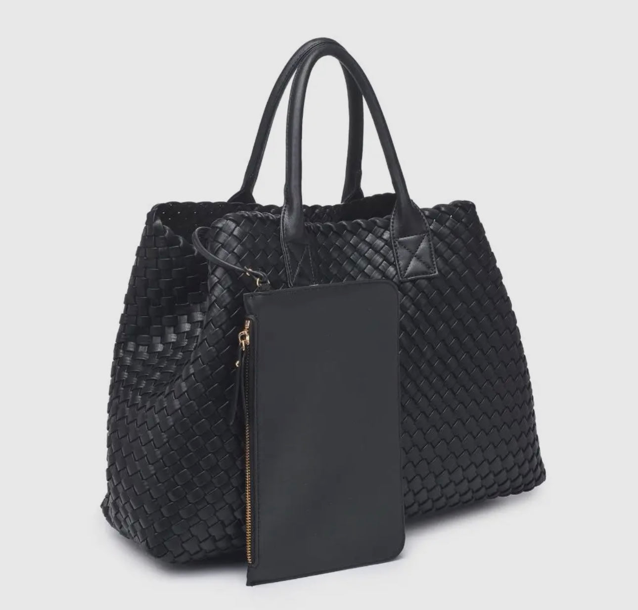 Black Woven Bag