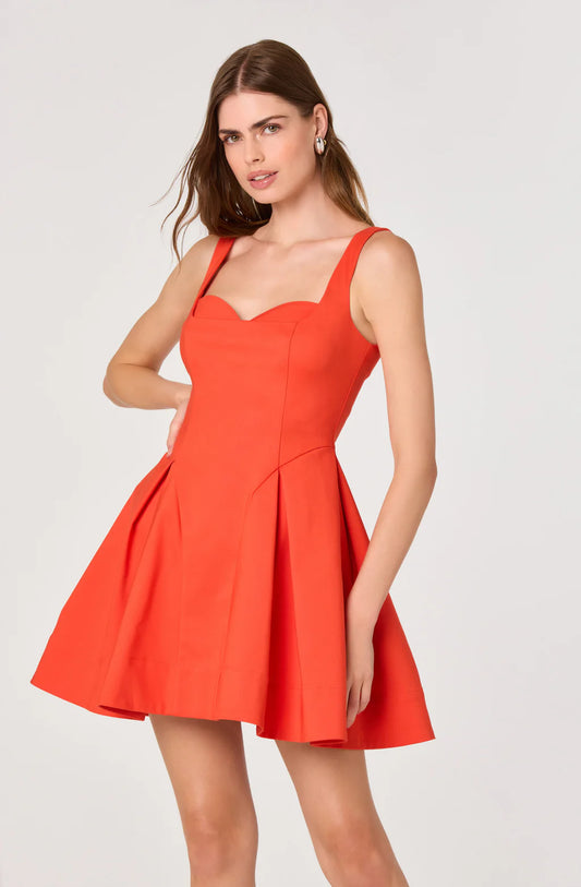 Maliyah Hot Red Dress