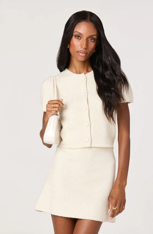 Creamy Knit Cardigan