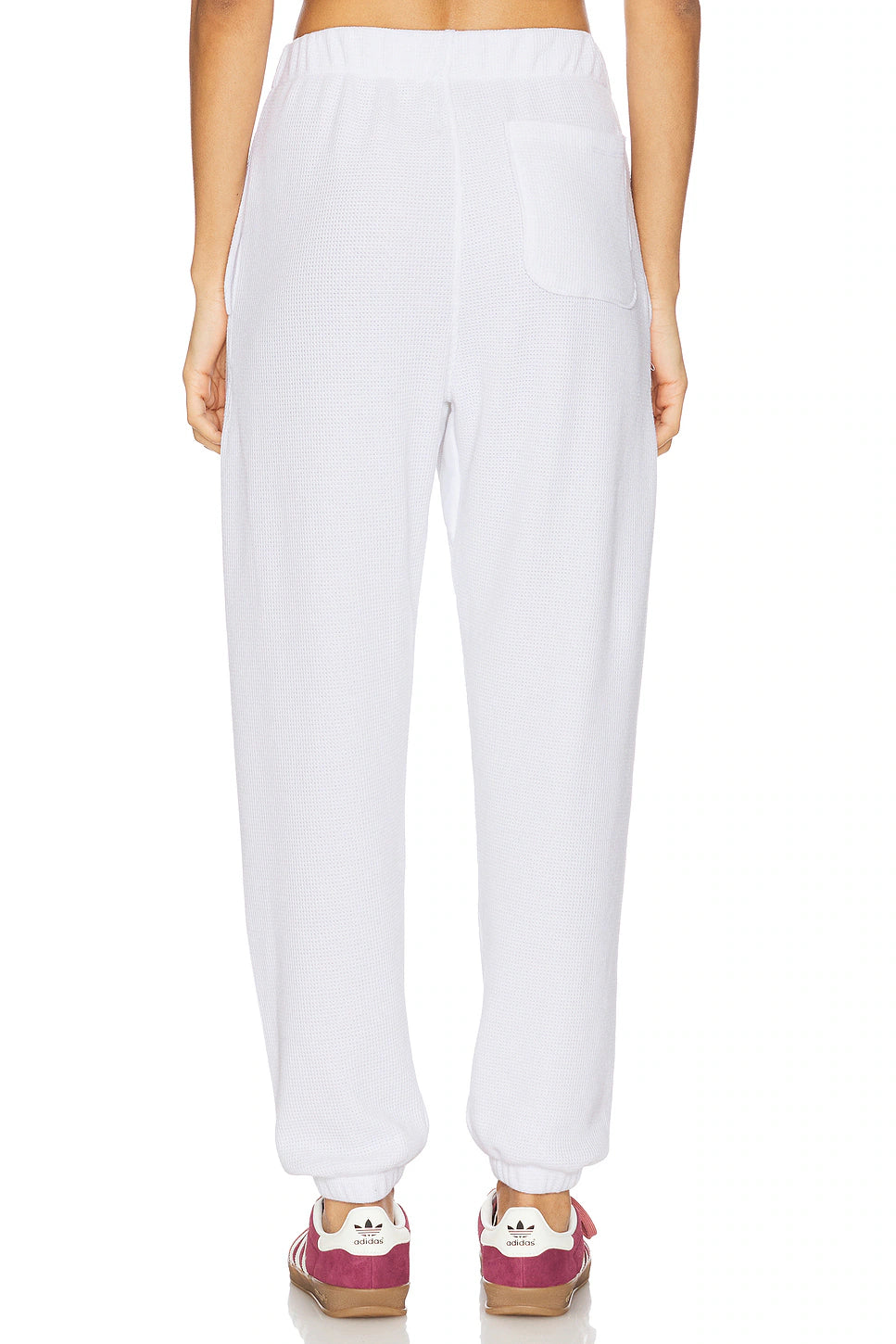 Boys Lie White Waffle Jogger