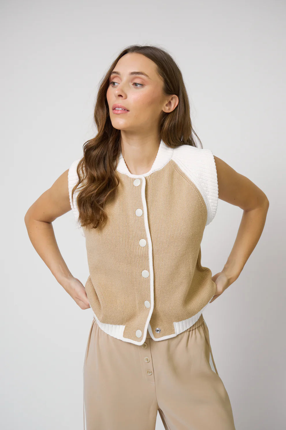 Nevada Sleeveless Bomber