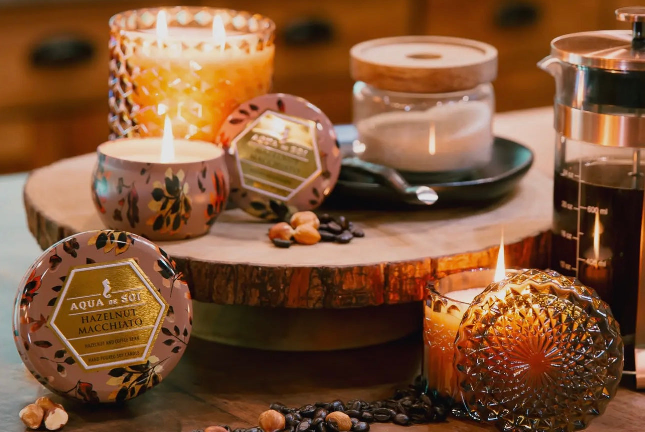 Hazelnut Macchiato 9oz Tin Candle