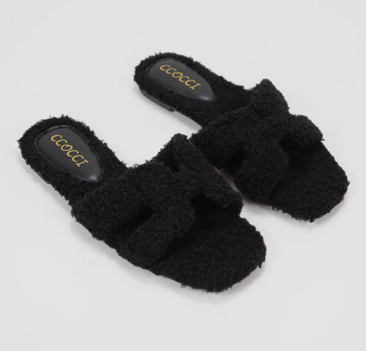 Teddy Slide Slipper
