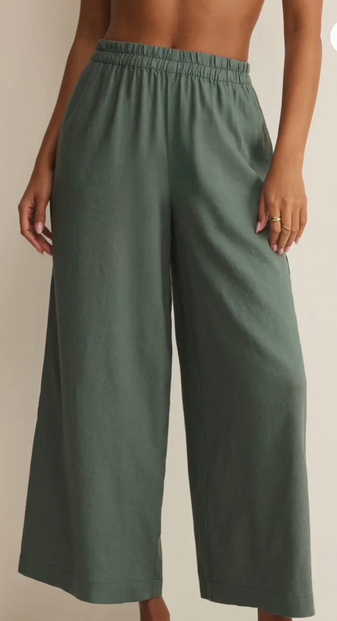 Sloane Linen Everglade Pant