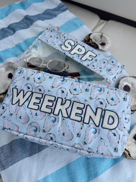Weekend Oyster Pouch Bag