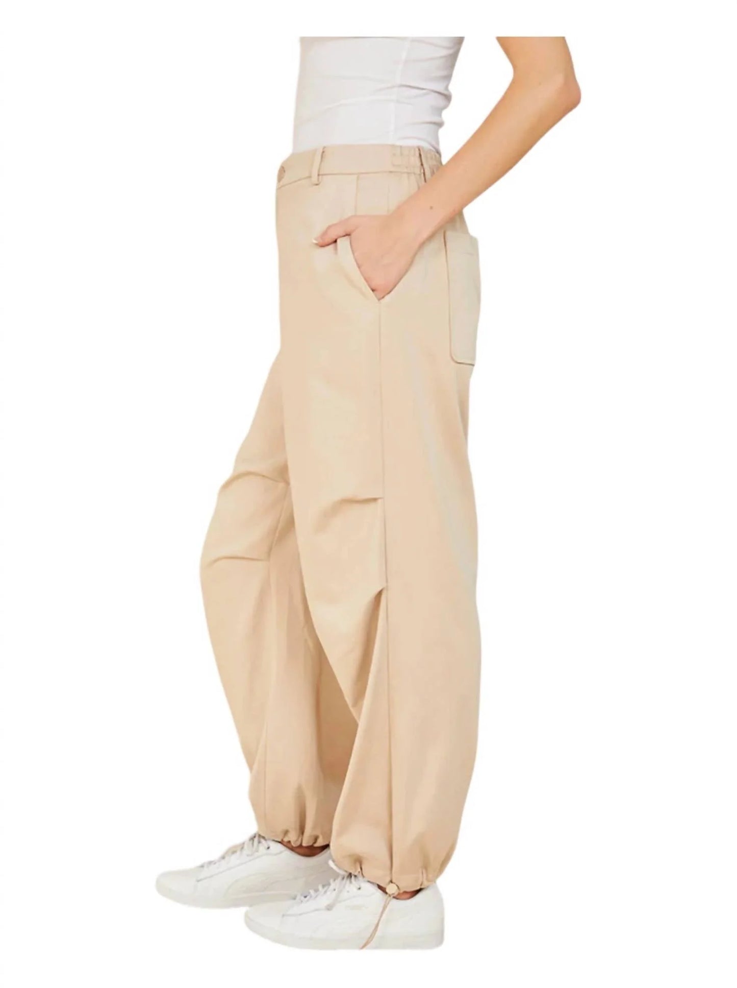 Sandy Drawstring Utility Pant