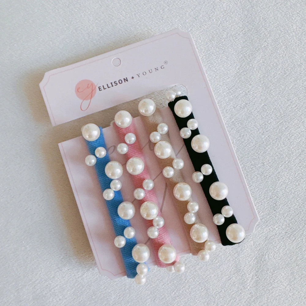 Pearl Hairtie Set