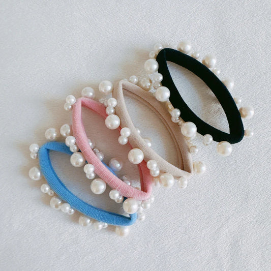 Pearl Hairtie Set