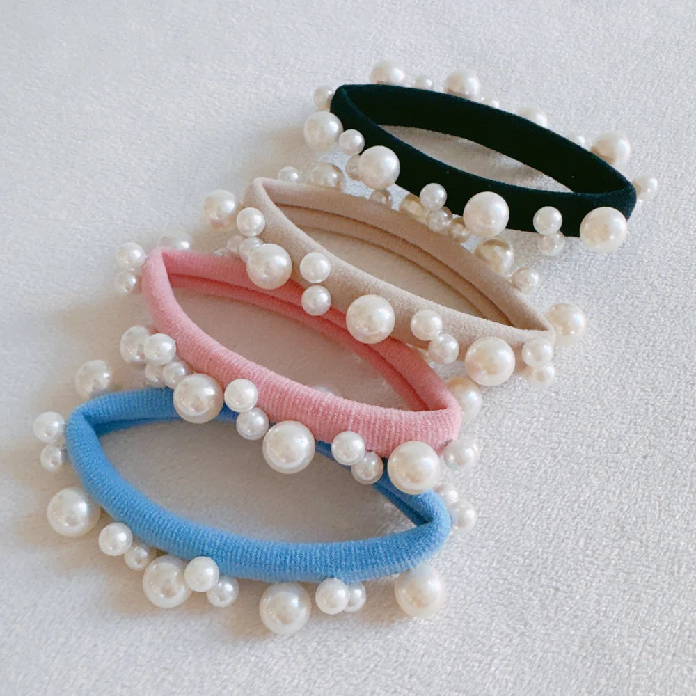 Pearl Hairtie Set