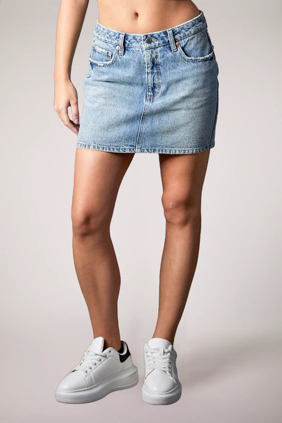 BR Denim Mini Skirt