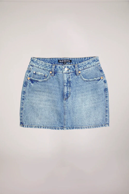 BR Denim Mini Skirt