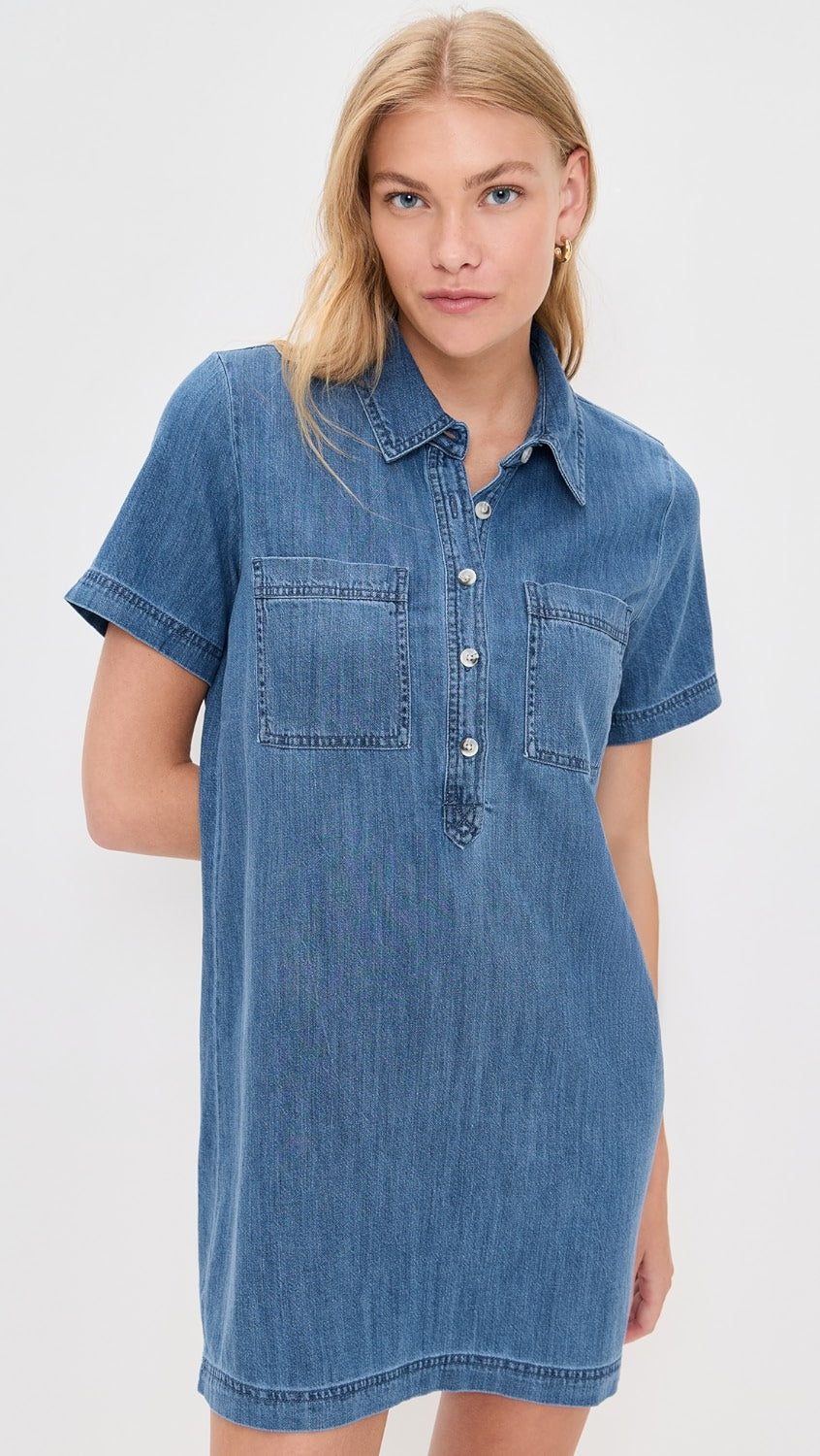 Authentic Denim Mini Dress
