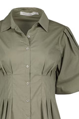 Jacqueline Bubble Sleeve Dress