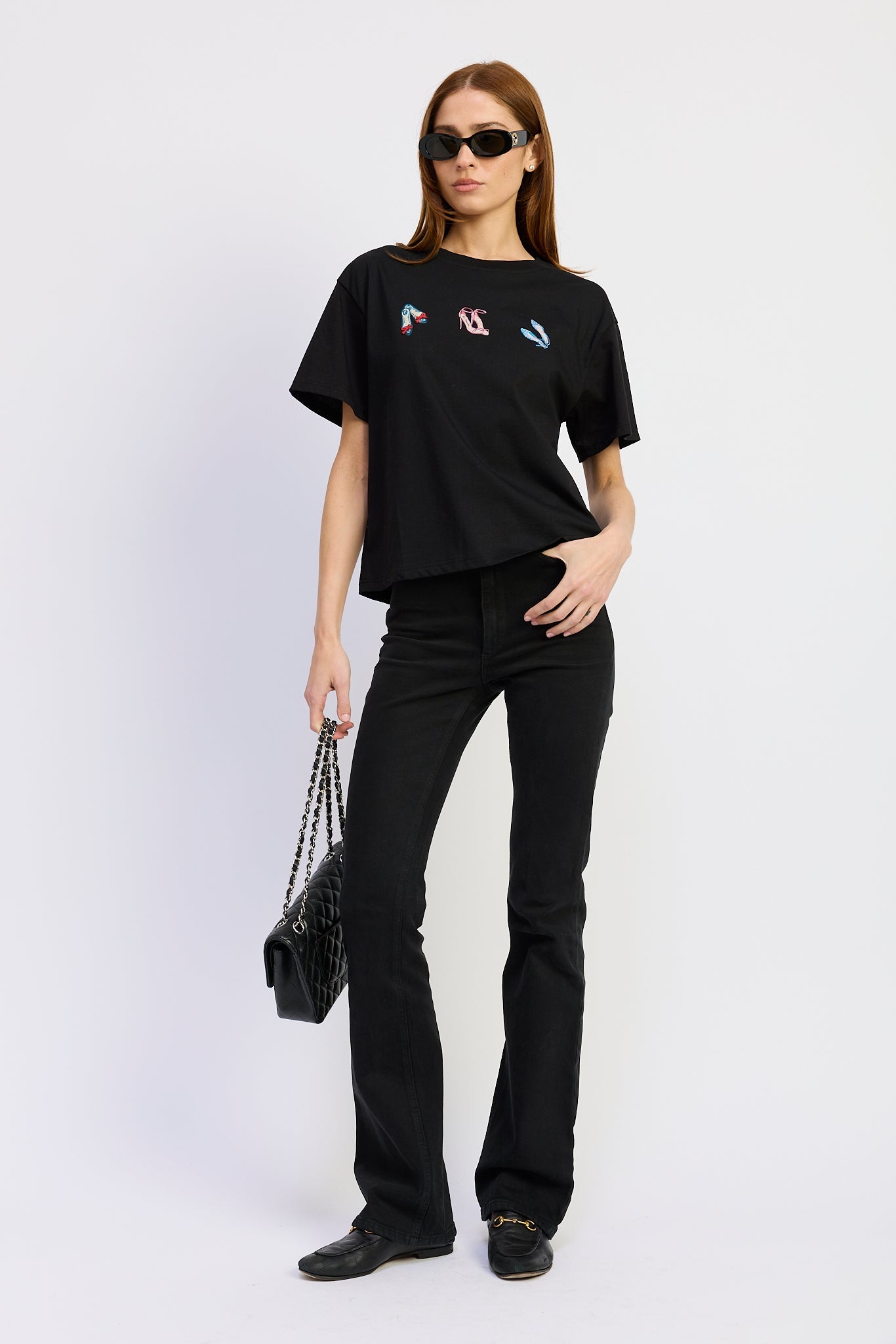 Black Heels Tshirt
