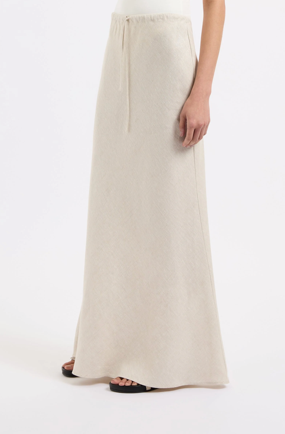 Amani Linen Maxi Skirt