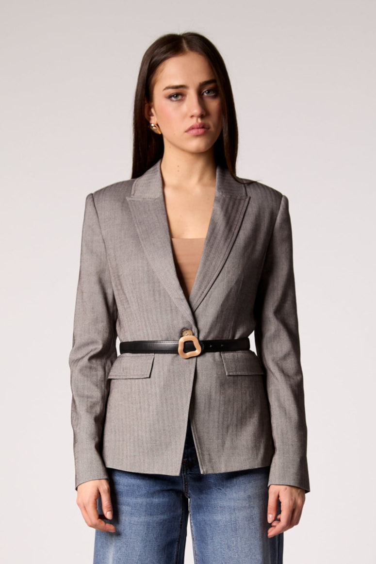 Taylor Belted Blazer