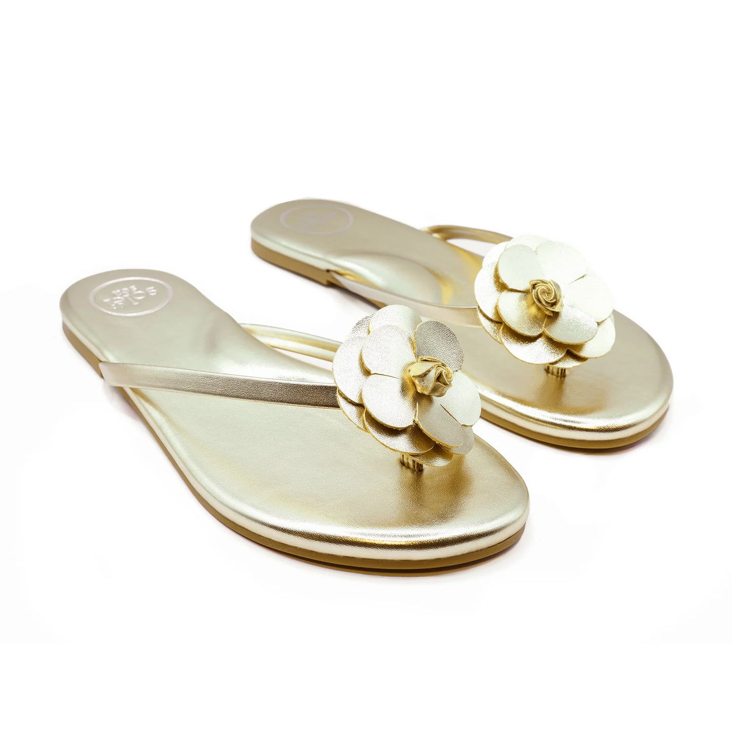 Valentina Gold Flip Flop