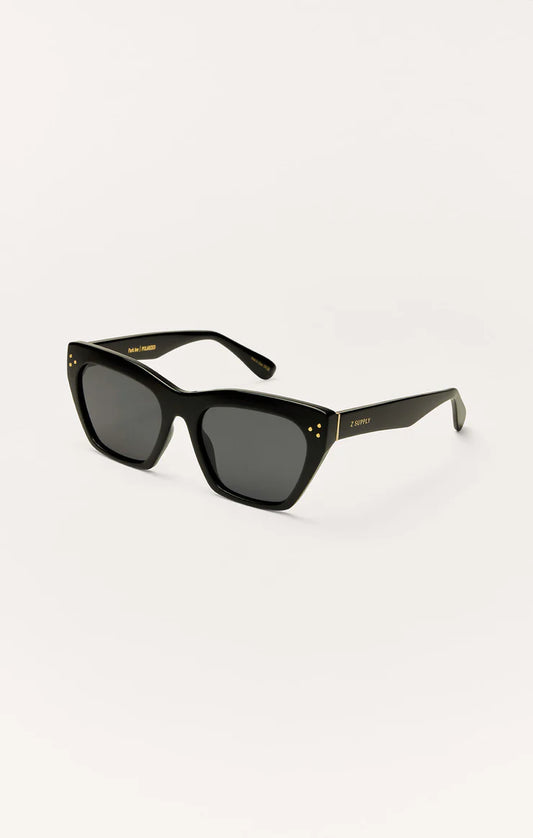 Park Ave Black Sunglasses