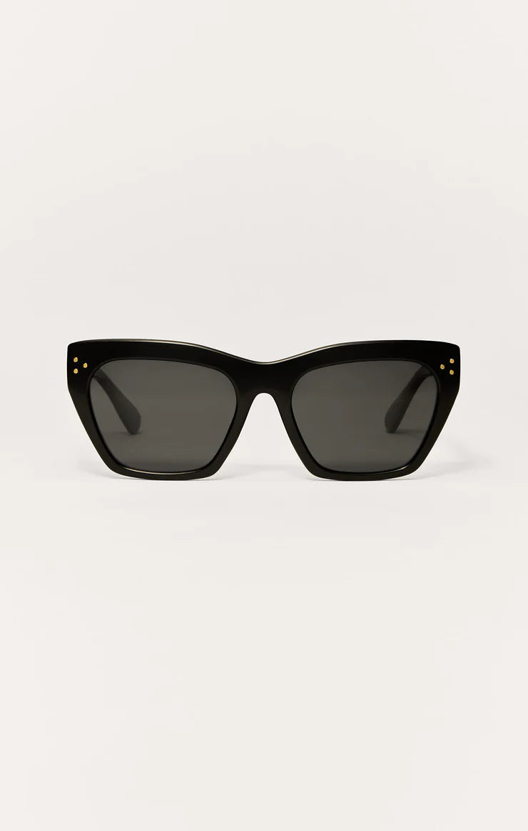 Park Ave Black Sunglasses